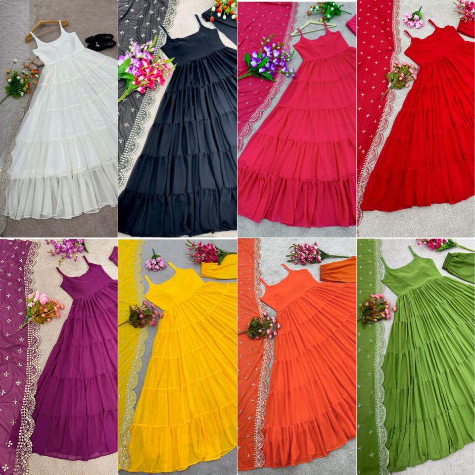 Designer Anarkali Set