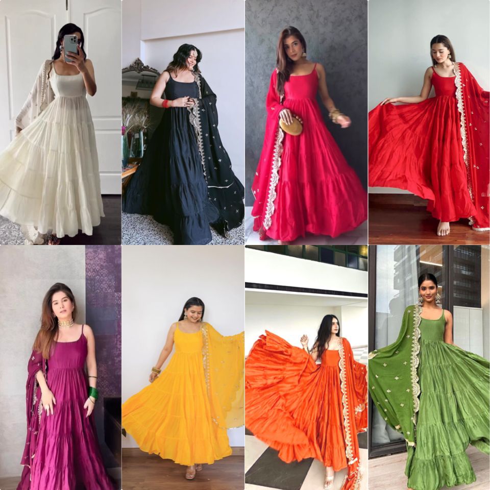 Designer Anarkali Set