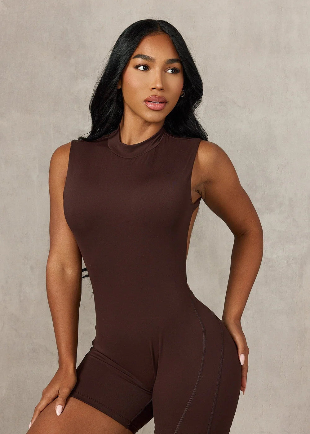 Backless Bodysuit with Built in Bra