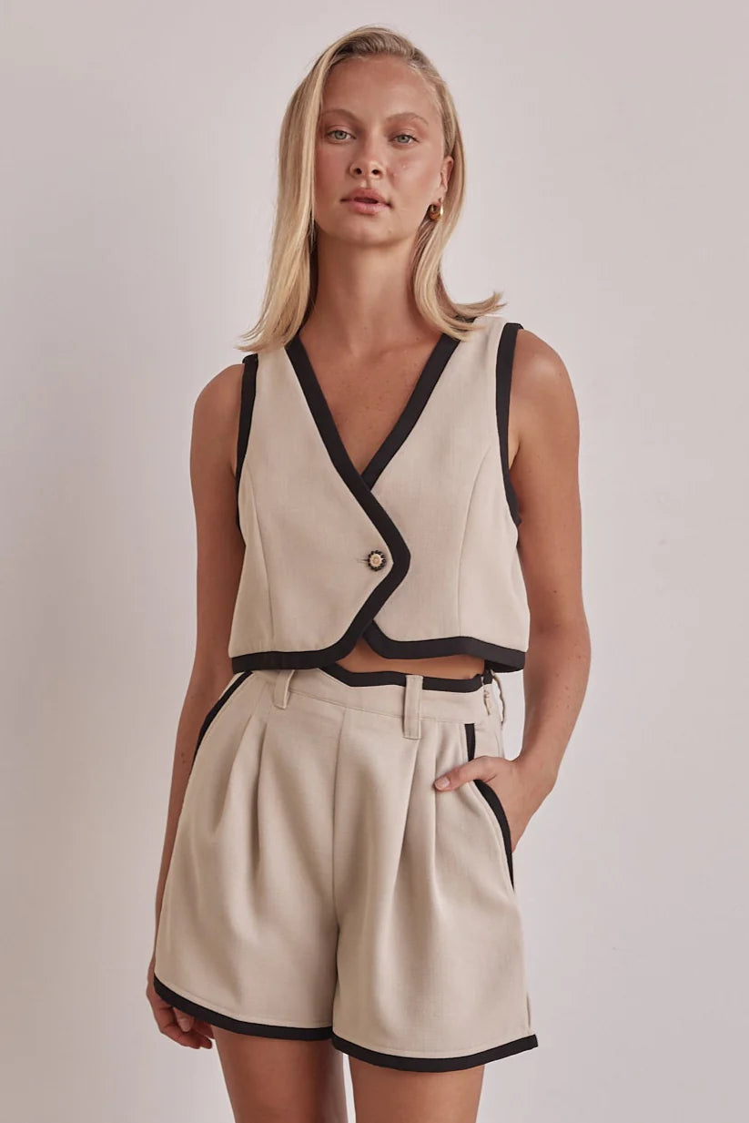 Oat Creamy Co-ord Set