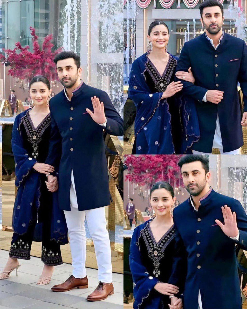 Alia Inspired Velvet Suit Set - Fully Stitched
