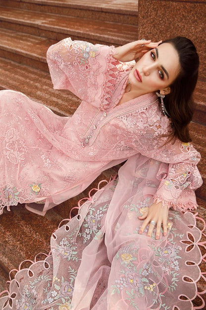 Heavy Embroidery Organza Pakistani Suit