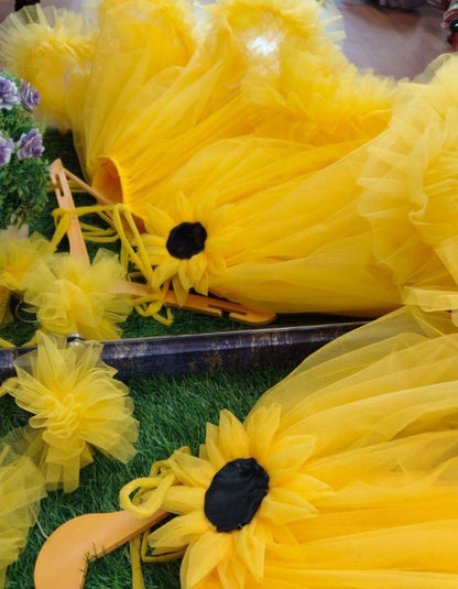 Little Sunshine Yellow Frock for Kids