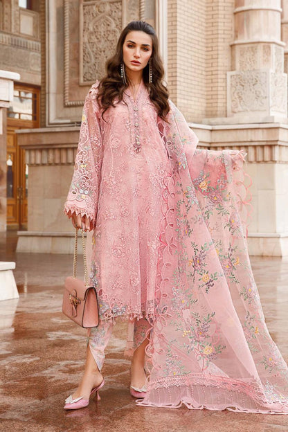 Heavy Embroidery Organza Pakistani Suit