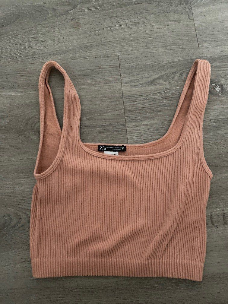 Blush Pink Crop-Top